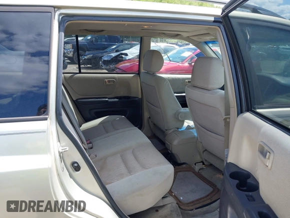 2003 Toyota Highlander z VIN JTEHF21A030137539, wystawiony jako IAAI lot #42196656 z przebiegiem 259 112 mil mil oraz . Historia ofert i sprzedaży dostępna na DreamBid. Obrazek 8.