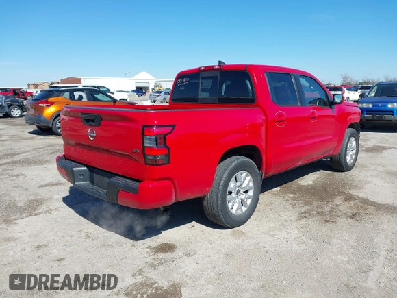 2022 Nissan Frontier SV z VIN 1N6ED1EJ3NN612086, wystawiony jako IAAI lot #41603542 z przebiegiem 65 797 mil mil oraz . Historia ofert i sprzedaży dostępna na DreamBid. Obrazek 4.