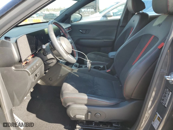 2024 Hyundai Kona N Line with VIN KM8HACA3XRU028724, listed as a Copart auction lot 44207365 with 10,946 mi miles and Salvage Title. Bid and sale history available at carsss.com. Image 7.