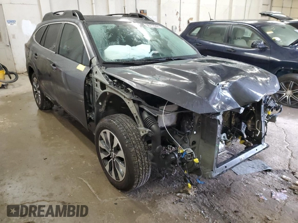 2024 Subaru Outback Limited XT with VIN 4S4BTGND9R3179022, listed as a Copart auction lot 86717244 with 6,345 mi miles and Salvage Title. Bid and sale history available at carsss.com. Image 4.