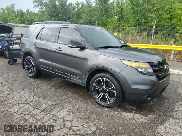 2015 Ford Explorer Sport с VIN 1FM5K8GT8FGB48021, выставлен на аукционе Copart как лот 62236845 с пробегом 153 593 миль миль и Чистый • Clean title. История ставок и продаж доступна на DreamBid. Изображение 4.