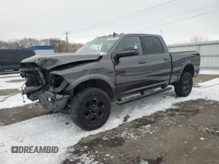 2018 Ram 2500 Big Horn with VIN 3C6UR5DJ9JG378989, listed as a Copart auction lot 44041655 with 129,144 mi miles and Salvage Title. Bid and sale history available at carsss.com. Image 1.
