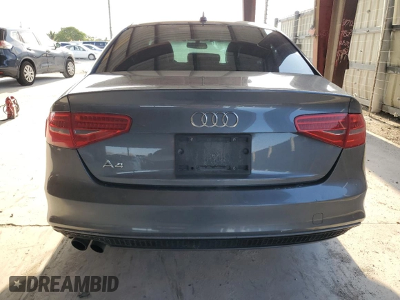 2014 Audi A4 Premium with VIN WAUAFAFL8EN031093, listed as a Copart auction lot 52461505 with 113,580 mi miles and Clean Title. Bid and sale history available at carsss.com. Image 6.