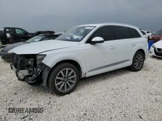 2019 Audi Q7 Premium z VIN WA1AHAF70KD020827, wystawiony jako Copart lot #50772045 z przebiegiem 70 166 mil mil oraz Szkoda całkowita • Salvage title. Historia ofert i sprzedaży dostępna na DreamBid. Obrazek 1.