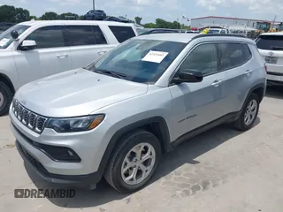 2024 Jeep Compass Latitude with VIN 3C4NJDBN8RT107008, listed as a IAAI auction lot 42521682 with 33,745 mi miles and . Bid and sale history available at DreamBid. Image 17.