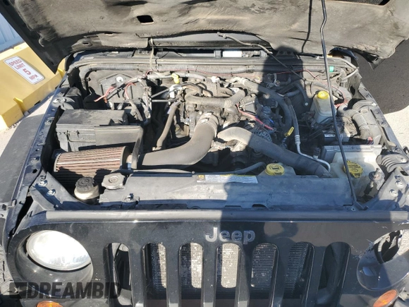 2010 Jeep Wrangler Sahara z VIN 1J4AA5D1XAL227305, wystawiony jako Copart lot #70165554 z przebiegiem Nie podano mil oraz Szkoda całkowita • Salvage title. Historia ofert i sprzedaży dostępna na DreamBid. Obrazek 12.