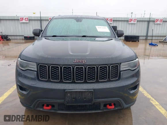 2018 Jeep Grand Cherokee Trailhawk with VIN 1C4RJFLG6JC320763, listed as a IAAI auction lot 41871683 with 115,417 mi miles and . Bid and sale history available at DreamBid. Image 12.