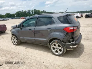 2021 Ford EcoSport SE with VIN MAJ3S2GE3MC442575, listed as a Copart auction lot 60424595 with 53,506 mi miles and Salvage title. Bid and sale history available at DreamBid. Image 2.