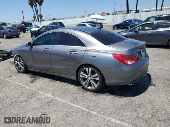 2016 Mercedes-Benz CLA 250 with VIN WDDSJ4GB4GN367717, listed as a Copart auction lot 61898733 with 32,405 mi miles and . Bid and sale history available at DreamBid. Image 2.