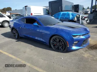 2017 Chevrolet Camaro 2SS with VIN 1G1FH1R71H0110732, listed as a Copart auction lot 46370675 with 0 mi miles and Salvage Title. Bid and sale history available at carsss.com. Image 4.
