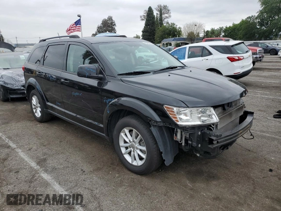2016 Dodge Journey SXT with VIN 3C4PDCBG8GT127462, listed as a Copart auction lot 49276685 with 128,994 mi miles and Salvage Title. Bid and sale history available at carsss.com. Image 4.