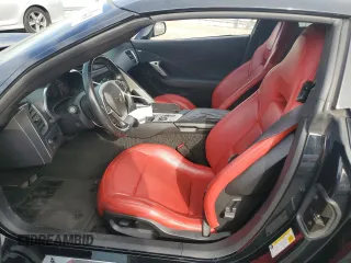 2016 Chevrolet Corvette Z51 1LT with VIN 1G1YH2D7XG5121848, listed as a Copart auction lot 84236794 with 61,516 mi miles and Salvage Title. Bid and sale history available at carsss.com. Image 7.