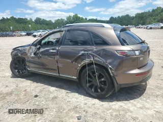 2006 Infiniti FX35 with VIN JNRAS08U76X103583, listed as a Copart auction lot 61232574 with 0 mi miles and Salvage Title. Bid and sale history available at carsss.com. Image 2.