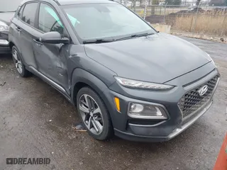 2020 Hyundai Kona Limited with VIN KM8K3CA56LU414081, listed as a IAAI auction lot 41489928 with 63,090 mi miles. Bid and sale history available at carsss.com. Image 1.