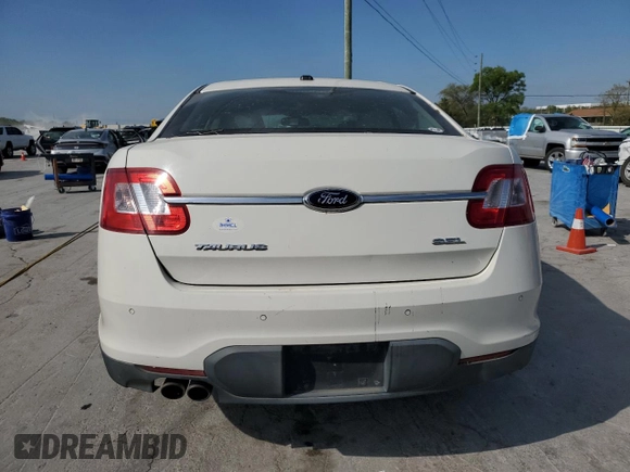 2010 Ford Taurus SEL with VIN 1FAHP2EW2AG136913, listed as a Copart auction lot 52965175 with 87,264 mi miles and Salvage Title. Bid and sale history available at carsss.com. Image 6.