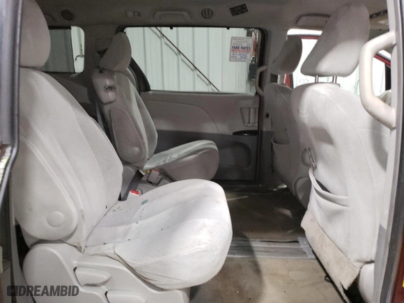 2014 Toyota Sienna LE AAS with VIN 5TDKK3DC4ES456273, listed as a Copart auction lot 88770295 with 267,260 mi miles and Salvage Title. Bid and sale history available at carsss.com. Image 11.