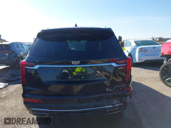 2022 Cadillac XT6 Premium Luxury with VIN 1GYKPCRS1NZ121711, listed as a IAAI auction lot 41149624 with 62,887 mi miles and . Bid and sale history available at DreamBid. Image 16.