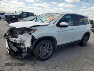 2022 Honda Passport EX-L with VIN 5FNYF7H56NB004766, listed as a Copart auction lot 56058495 with Not provided miles and Salvage title. Bid and sale history available at DreamBid. Image 1.