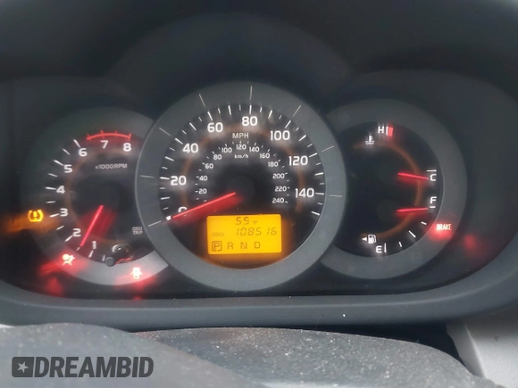 2009 Toyota RAV4 Ltd with VIN JTMBK31V59D003142, listed as a IAAI auction lot 41811049 with 108,516 mi miles. Bid and sale history available at carsss.com. Image 7.