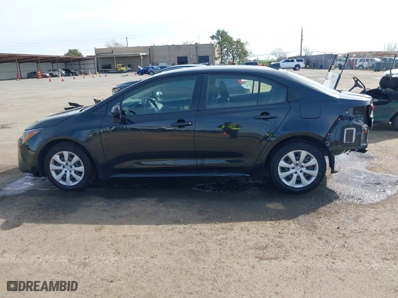 2020 Toyota Corolla LE with VIN JTDEPRAE7LJ042552, listed as a IAAI auction lot 41771581 with 119,568 mi miles. Bid and sale history available at carsss.com. Image 15.