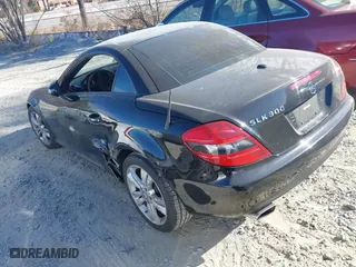 2010 Mercedes-Benz SLK-Class SLK 300 with VIN WDBWK5EA6AF228309, listed as a IAAI auction lot 41708257 with 50,065 mi miles. Bid and sale history available at carsss.com. Image 3.