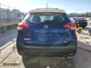 2018 Nissan Kicks SV with VIN 3N1CP5CU2JL535892, listed as a Copart auction lot 88709485 with 23,157 mi miles and Salvage Title. Bid and sale history available at carsss.com. Image 6.
