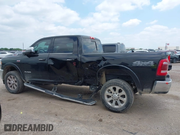 2022 Ram 2500 Laramie with VIN 3C6UR5FJ2NG305658, listed as a IAAI auction lot 42362662 with 50,701 mi miles and . Bid and sale history available at DreamBid. Image 14.