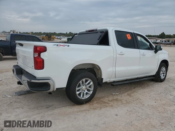 2023 Chevrolet Silverado 1500 LT with VIN 2GCUDDED4P1138079, listed as a Copart auction lot 66504774 with 0 mi miles and Salvage Title. Bid and sale history available at carsss.com. Image 3.