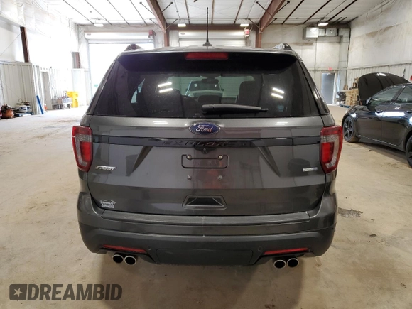 2019 Ford Explorer Sport with VIN 1FM5K8GT3KGB32996, listed as a Copart auction lot 51311465 with 79,405 mi miles and Salvage title. Bid and sale history available at DreamBid. Image 6.