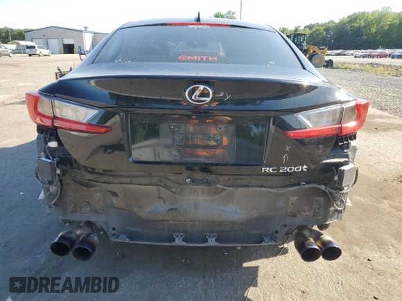 2016 Lexus RC 200t F Sport z VIN JTHHA5BC4G5001264, wystawiony jako Copart lot #54122905 z przebiegiem 210 178 mil mil oraz Szkoda całkowita • Salvage title. Historia ofert i sprzedaży dostępna na DreamBid. Obrazek 6.