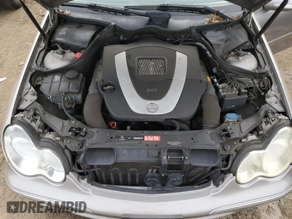 2006 Mercedes-Benz C 280 Luxury with VIN WDBRF92H56F793197, listed as a Copart auction lot 45790785 with 130,791 mi miles and Clean Title. Bid and sale history available at DreamBid. Image 11.