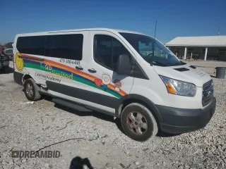 2017 Ford Transit XL with VIN 1FBZX2YM4HKA94863, listed as a Copart auction lot 77445614 with 169,461 mi miles and Salvage Title. Bid and sale history available at DreamBid. Image 4.