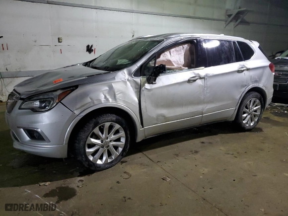 2017 Buick Envision Premium I with VIN LRBFXESX2HD191744, listed as a Copart auction lot 42252565 with 0 mi miles and Clean Title. Bid and sale history available at carsss.com. Image 1.