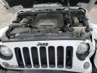 2017 Jeep Wrangler Unlimited Sahara with VIN 1C4BJWEG6HL612289, listed as a Copart auction lot 58479505 with 167,208 mi miles and Salvage title. Bid and sale history available at DreamBid. Image 12.