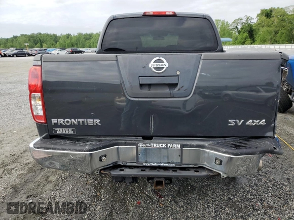 2012 Nissan Frontier SV with VIN 1N6AD0EV7CC468708, listed as a Copart auction lot 54483105 with 255,195 mi miles and Salvage title. Bid and sale history available at DreamBid. Image 6.