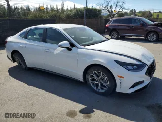 2022 Hyundai Sonata SEL with VIN KMHL64JA6NA205992, listed as a Copart auction lot 50909535 with 13,233 mi miles and Salvage Title. Bid and sale history available at carsss.com. Image 4.