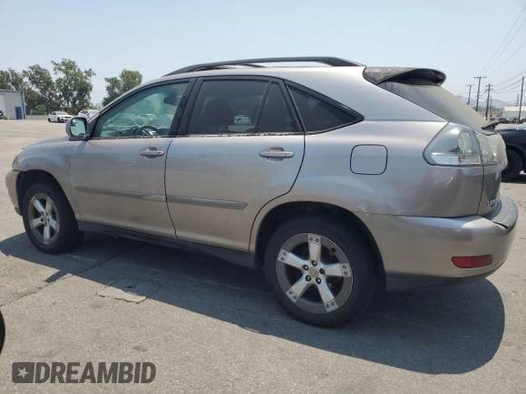 2005 Lexus RX 330 with VIN JTJGA31U050059147, listed as a Copart auction lot 64481685 with 185,305 mi miles and Salvage title. Bid and sale history available at DreamBid. Image 2.
