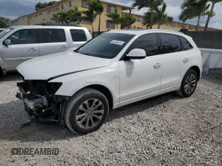 2016 Audi Q5 Premium Plus with VIN WA1L2AFPXGA026282, listed as a Copart auction lot 48286615 with 110,134 mi miles and Salvage Title. Bid and sale history available at carsss.com. Image 1.