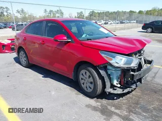2020 Kia Rio S with VIN 3KPA24ADXLE253460, listed as a IAAI auction lot 41843763 with 88,407 mi miles. Bid and sale history available at carsss.com. Image 1.