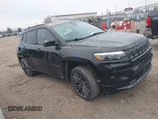 2022 Jeep Compass High Altitude with VIN 3C4NJDCB6NT212869, listed as a IAAI auction lot 41295122 with 34,601 mi miles and . Bid and sale history available at carsss.com. Image 1.