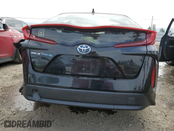2021 Toyota Prius LE with VIN JTDKAMFP7M3178896, listed as a Copart auction lot 55634965 with 48,576 mi miles and Salvage Title. Bid and sale history available at DreamBid. Image 6.