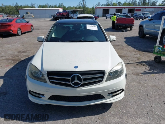 2011 Mercedes-Benz C-Class C 300 Sport with VIN WDDGF5EB3BR152220, listed as a IAAI auction lot 42030611 with 133,702 mi miles. Bid and sale history available at carsss.com. Image 12.