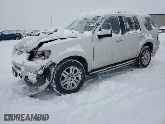 2010 Ford Explorer Limited with VIN 1FMEU7F84AUA90341, listed as a Copart auction lot 42041825 with 220,365 mi miles and Clean Title. Bid and sale history available at carsss.com. Image 1.