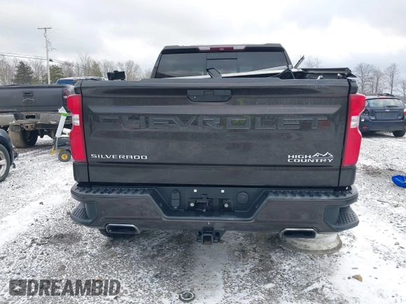 2019 Chevrolet Silverado 1500 High Country with VIN 1GCUYHEL1KZ204249, listed as a IAAI auction lot 41718868 with 36,237 mi miles. Bid and sale history available at carsss.com. Image 17.