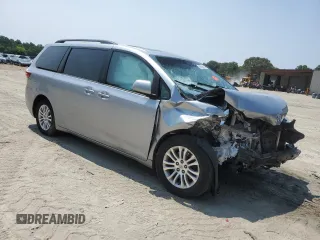 2015 Toyota Sienna XLE with VIN 5TDYK3DC9FS559460, listed as a Copart auction lot 59599405 with Not provided miles and Salvage title. Bid and sale history available at DreamBid. Image 4.