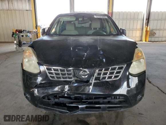 2010 Nissan Rogue S with VIN JN8AS5MT3AW503265, listed as a Copart auction lot 51525005 with 82,577 mi miles and Salvage Title. Bid and sale history available at carsss.com. Image 5.