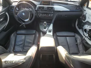 2017 BMW 4 Series 430i with VIN WBA4F7C31HG789614, listed as a Copart auction lot 61854075 with 85,153 mi miles and Salvage title. Bid and sale history available at DreamBid. Image 8.
