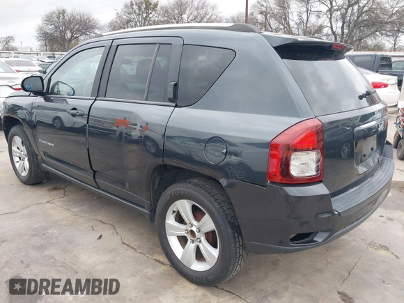 2014 Jeep Compass Sport with VIN 1C4NJCBB0ED647937, listed as a IAAI auction lot 41444062 with 135,679 mi miles and . Bid and sale history available at DreamBid. Image 3.