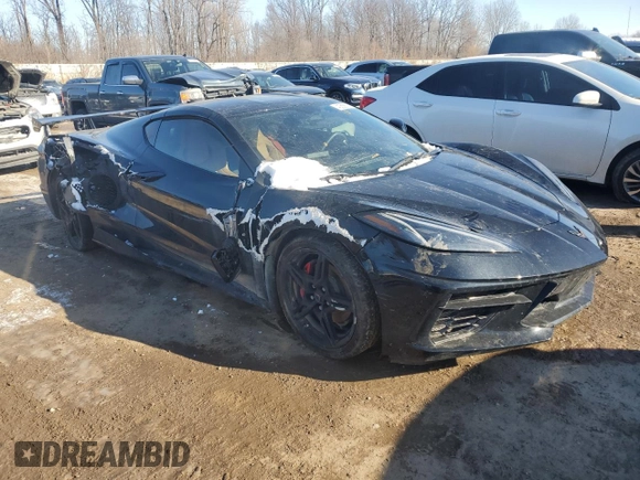 2023 Chevrolet Corvette 2LT with VIN 1G1YB2D41P5122703, listed as a Copart auction lot 42568685 with 26,101 mi miles and Clean title. Bid and sale history available at DreamBid. Image 4.