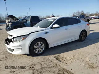 2016 Kia Optima LX with VIN 5XXGT4L39GG046552, listed as a Copart auction lot 47994905 with 107,771 mi miles and Non Repairable. Bid and sale history available at carsss.com. Image 1.